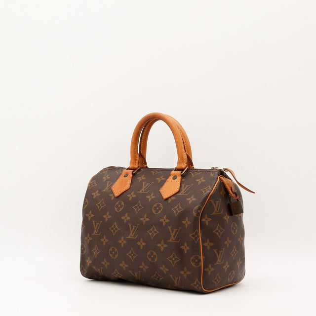 Vue de dos Louis Vuitton Speedy 25 Toile Monogramme occasion authentique — AMANA Vintage
