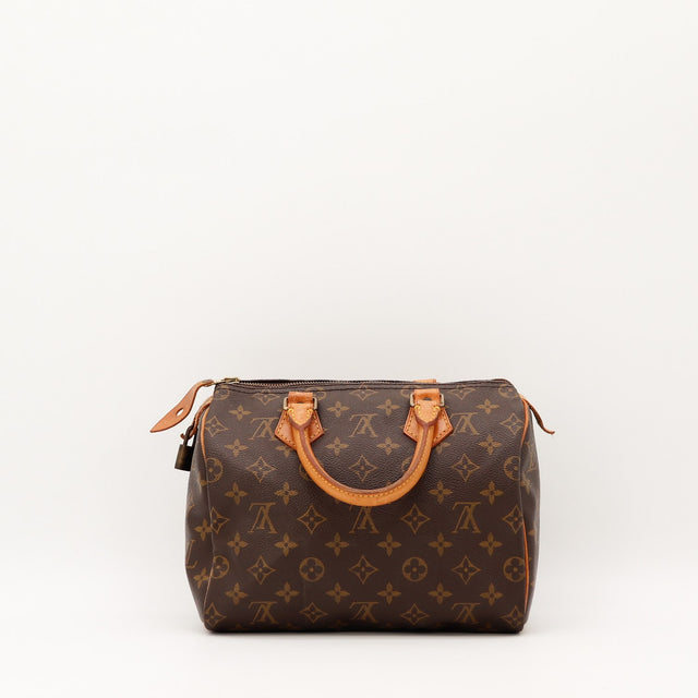 Vue intérieure Louis Vuitton Speedy 25 Toile Monogramme occasion authentique — AMANA Vintage