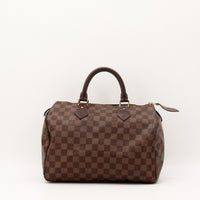 The Speedy 30 Damier Ébène Louis Vuitton