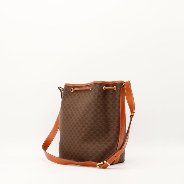 Fond Céline Seau Macadam pieds dorés toile — AMANA Vintage