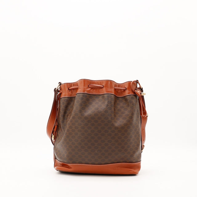 Sac Celine Seau Macadam vue arriere toile monogrammee occasion authentique — AMANA Vintage