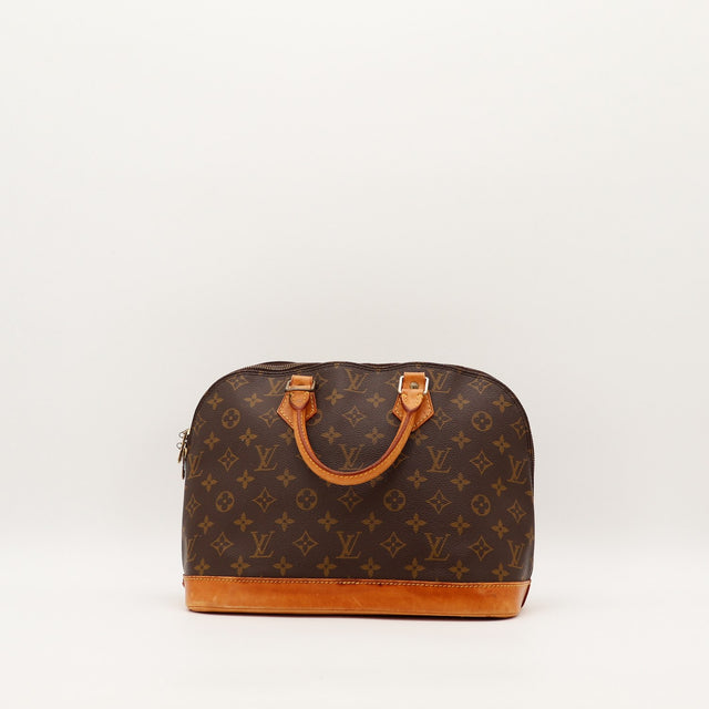 Sac Louis Vuitton Alma PM vue arrière toile Monogramme — AMANA Vintage