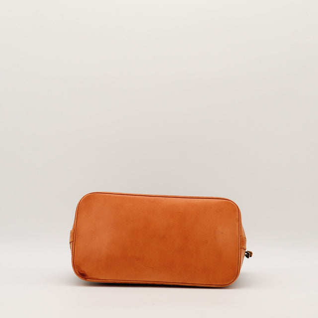 Fond en cuir vachette patiné Louis Vuitton Alma PM — AMANA Vintage