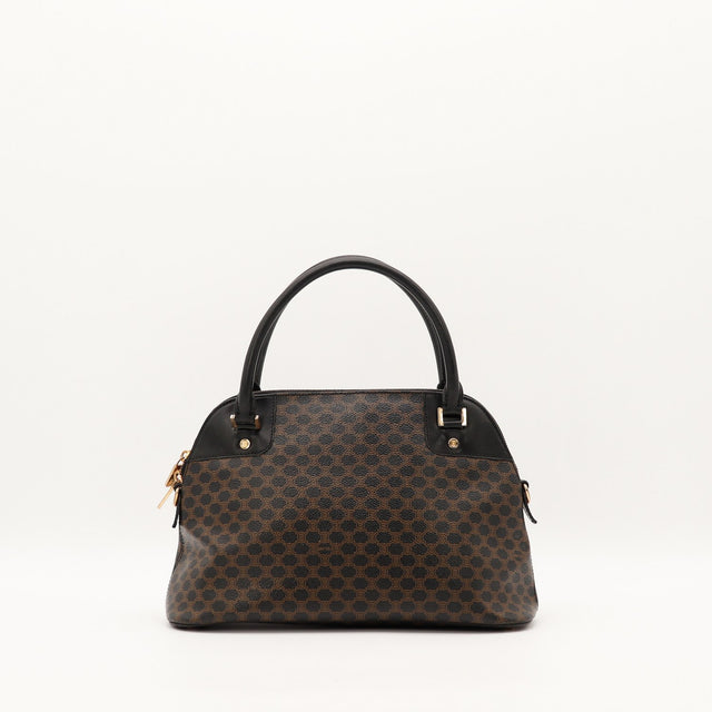 Sac à main Céline toile Macadam vue de face occasion authentique — AMANA Vintage