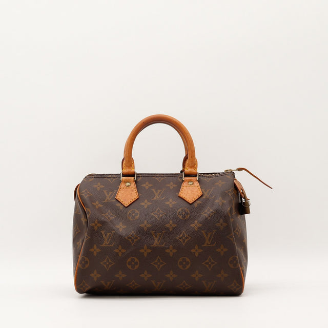 Sac Louis Vuitton Speedy 25 Toile Monogramme vue de face occasion authentique — AMANA Vintage