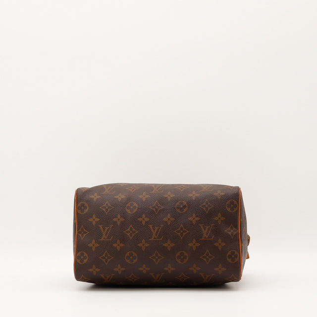 Vue de l'intérieur Louis Vuitton Speedy 25 Toile Monogramme occasion authentique — AMANA Vintage