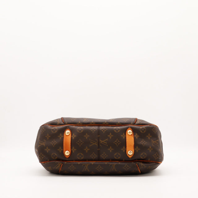 Dessous sac Louis Vuitton Galliera PM toile Monogram pieds dorés — AMANA Vintage