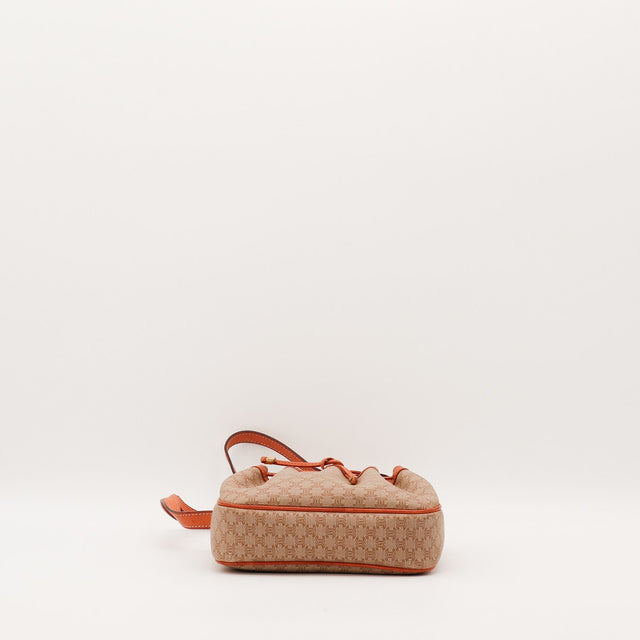 Fond du sac bandoulière Céline toile Triomphe — AMANA Vintage