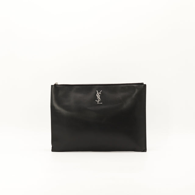 La Pochette Saint Laurent Cuir