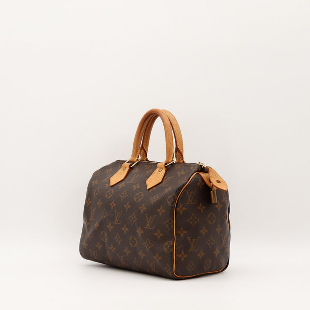 Vue de dos Louis Vuitton Speedy 25 Toile Monogramme occasion authentique — AMANA Vintage