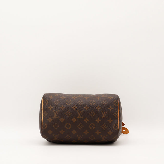 Détail de la fermeture éclair Louis Vuitton Speedy 25 occasion authentique — AMANA Vintage