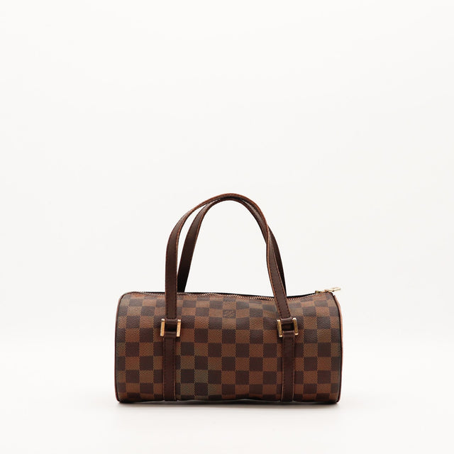 Sac Louis Vuitton Papillon 30 Damier Ébène vue arrière occasion authentique — AMANA Vintage