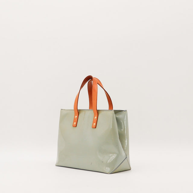 Sac Louis Vuitton Reade PM Vernis vue latérale occasion authentique — AMANA Vintage