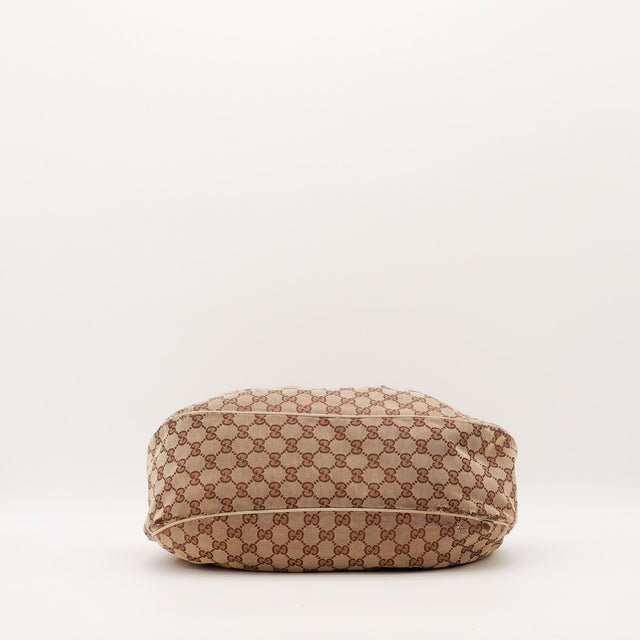Fond du sac Gucci Sukey toile monogrammée occasion authentique — AMANA Vintage