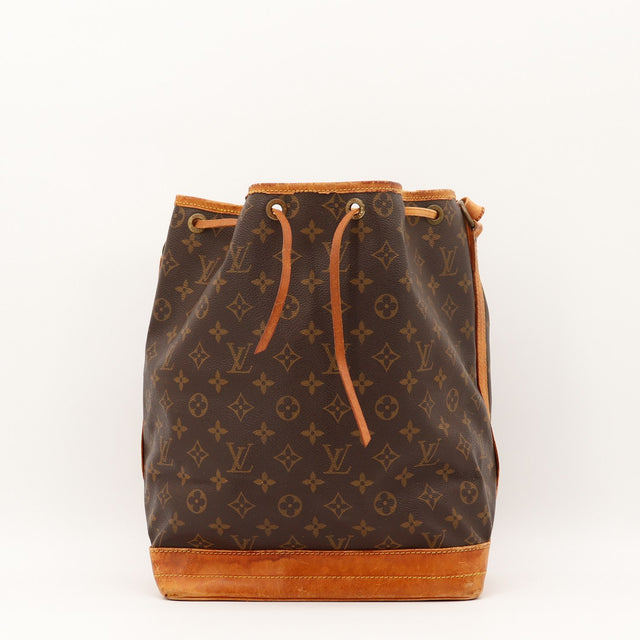 Sac Louis Vuitton Noé Toile Monogramme vue de face occasion authentique — AMANA Vintage