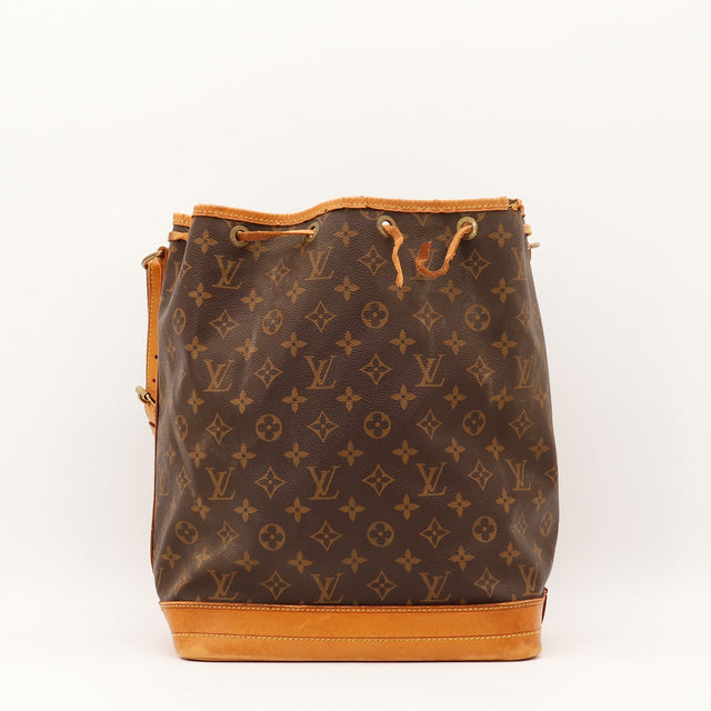 Sac Louis Vuitton Noé Toile Monogramme vue de face occasion authentique — AMANA Vintage