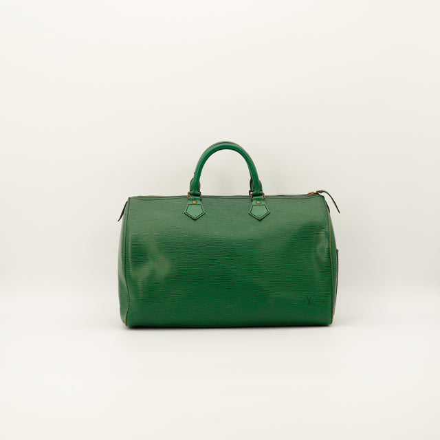 Le Speedy 35 Épi Vert Louis Vuitton