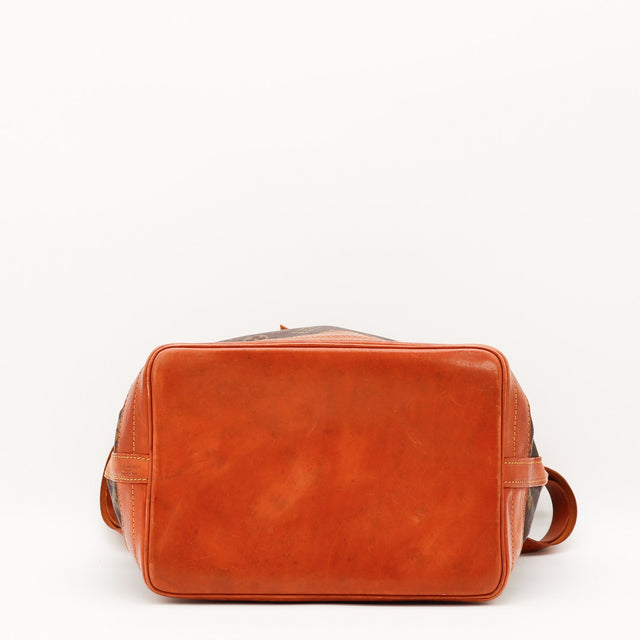 Détail de la ficelle coulissante Louis Vuitton Noé Toile Monogramme — AMANA Vintage