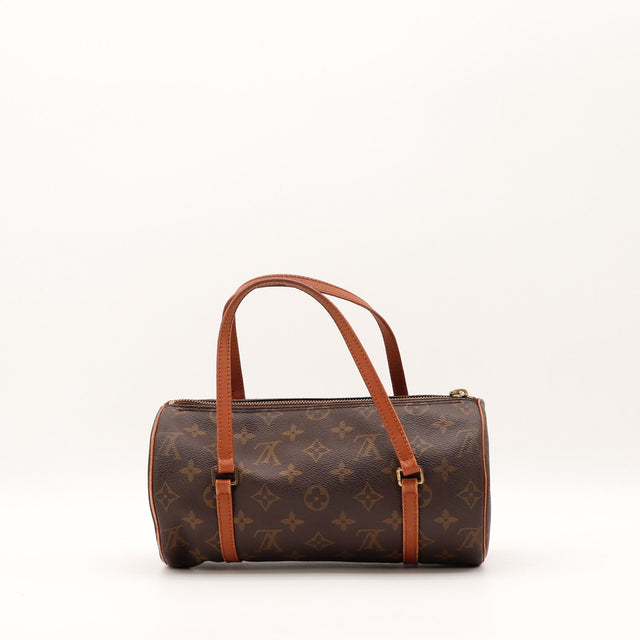 Sac Louis Vuitton Papillon 26 Toile Monogramme vue de profil occasion authentique — AMANA Vintage