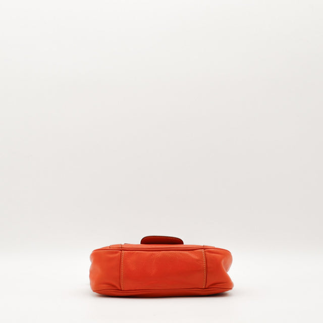 Fond du sac Dior CD cuir rouge occasion authentique — AMANA Vintage
