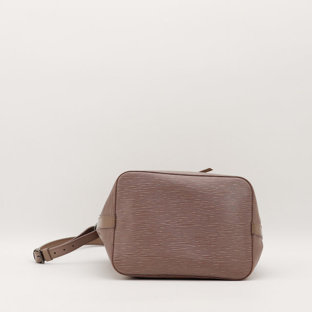 Fond du sac Louis Vuitton Petit Noé cuir Épi taupe — AMANA Vintage
