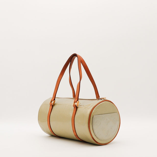 Sac Louis Vuitton Bedford Vernis vue trois quarts avec poche ronde occasion authentique — AMANA Vintage