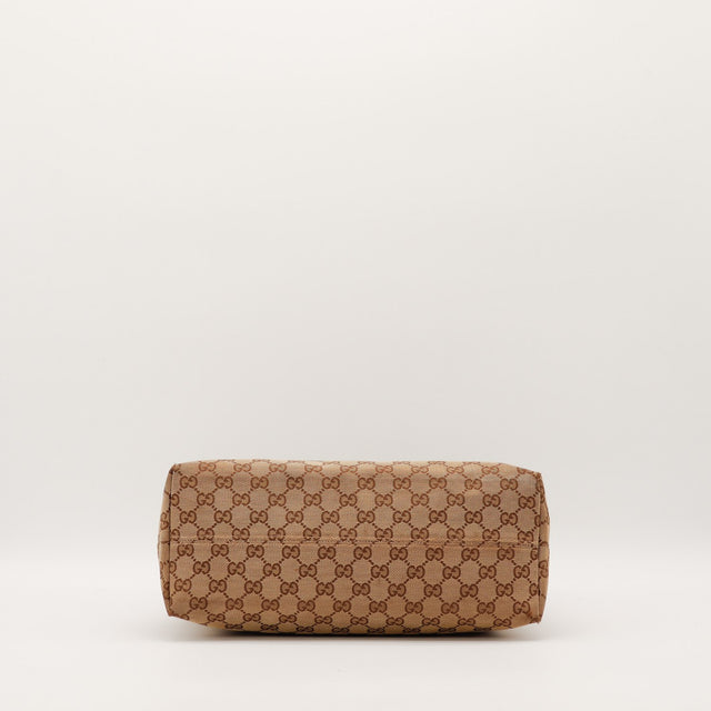 Fond du sac Gucci Hobo en toile monogrammée occasion authentique — AMANA Vintage