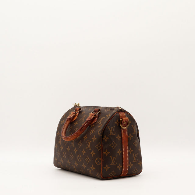 Sac Louis Vuitton Speedy 25 vue trois quarts arrière occasion authentique — AMANA Vintage
