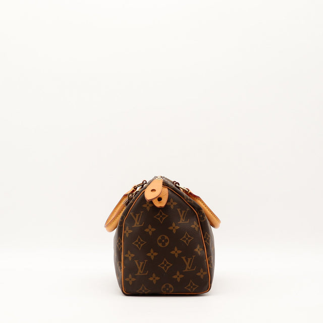 Profil du sac Louis Vuitton Speedy 25 toile Monogramme occasion — AMANA Vintage