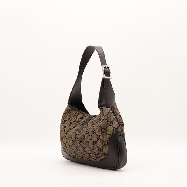 Sac Gucci Jackie profil anse cuir réglable occasion authentique — AMANA Vintage