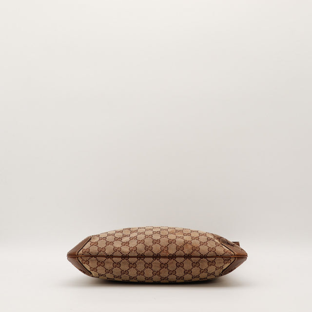 Fond du sac Gucci Hobo toile monogrammée occasion authentique — AMANA Vintage