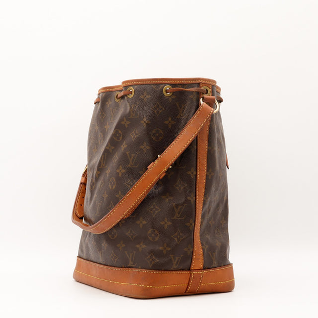 Vue du dessus Louis Vuitton Noé Toile Monogramme occasion authentique — AMANA Vintage