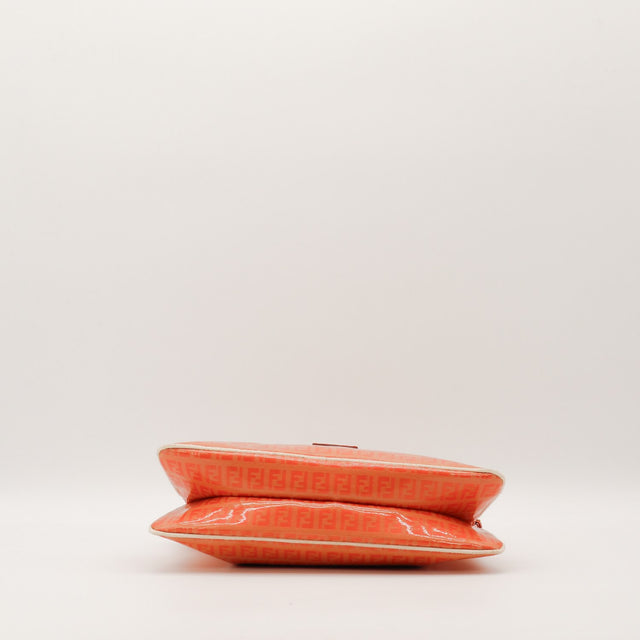 Fond du sac épaule Fendi Zucchino rouge occasion authentique — AMANA Vintage