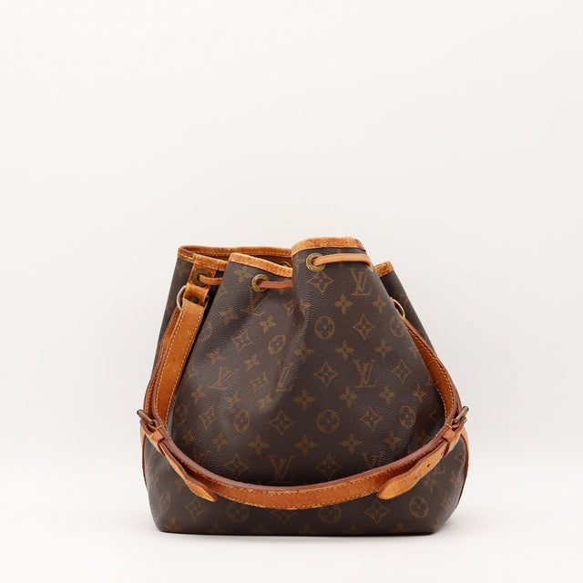 Sac Louis Vuitton Petit Noé Toile Monogramme vue de profil occasion authentique — AMANA Vintage