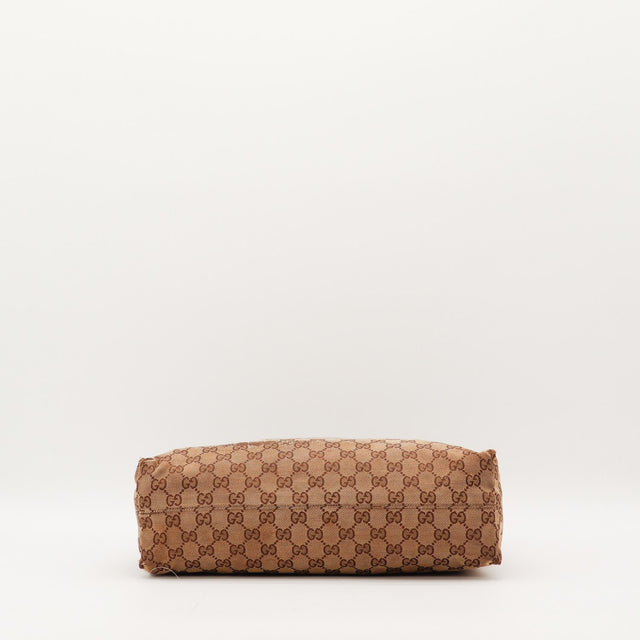 Fond du sac Gucci Hobo toile monogrammée occasion authentique — AMANA Vintage