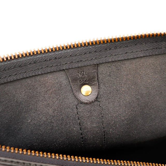 Interieur Louis Vuitton Keepall 45 Epi Noir avec date code — AMANA Vintage