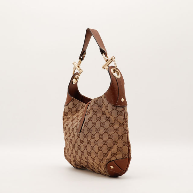 Sac Gucci New Jackie profil et anse cuir occasion authentique — AMANA Vintage