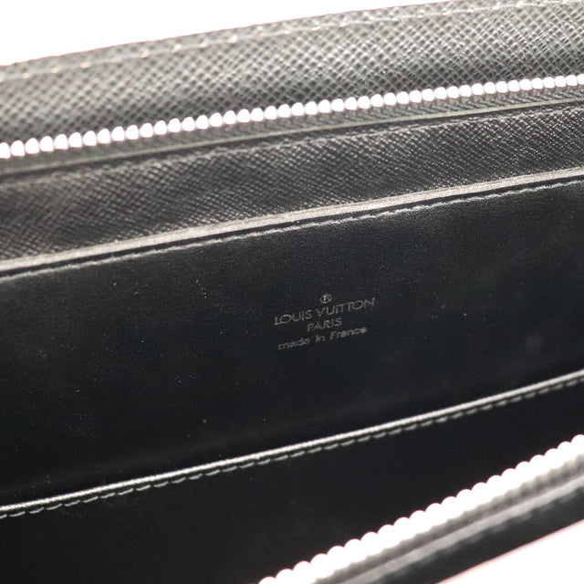 Intérieur cuir Taïga noir Porte-Documents Rosan Louis Vuitton occasion — AMANA Vintage