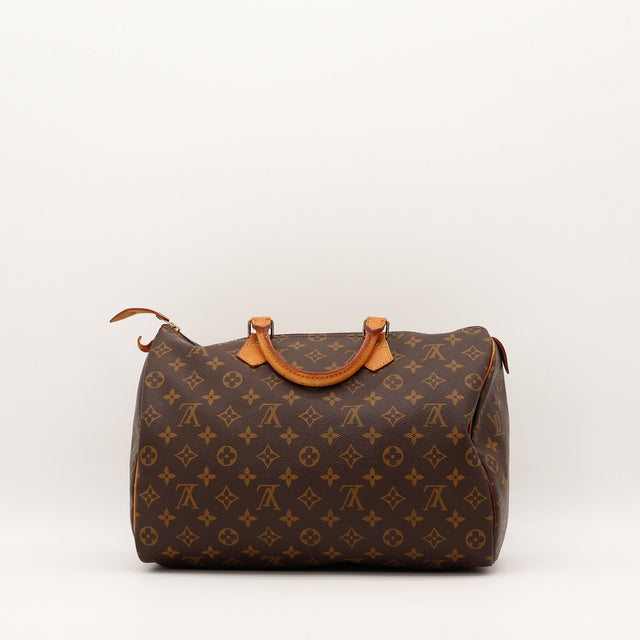 Louis Vuitton Speedy 30 vue de dos toile monogramme occasion — AMANA Vintage