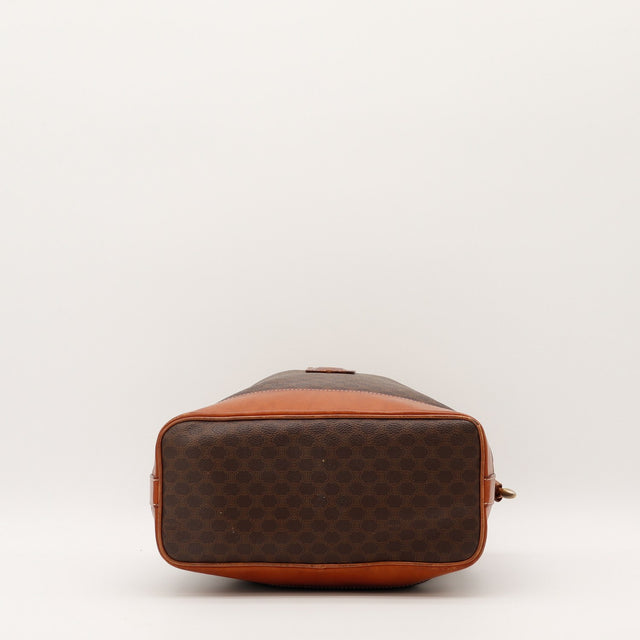 Intérieur du sac Céline Seau toile Macadam occasion authentique — AMANA Vintage