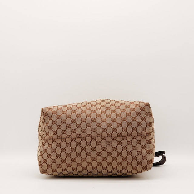 Fond du sac Gucci Hobo toile monogrammée occasion authentique — AMANA Vintage