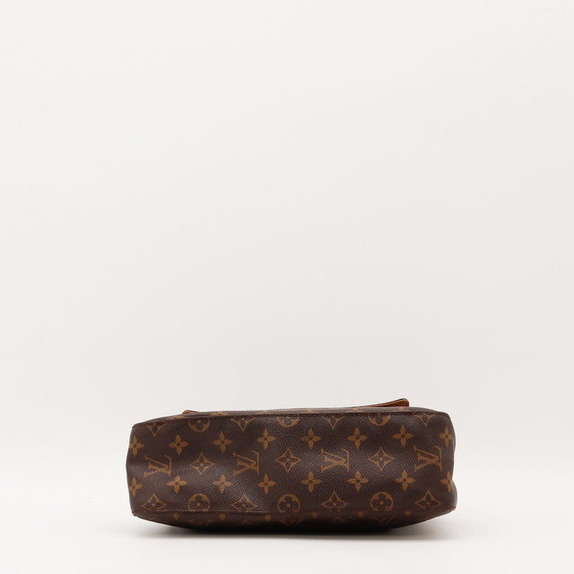 Vue de l'intérieur Louis Vuitton Mini Looping Toile Monogramme occasion authentique — AMANA Vintage