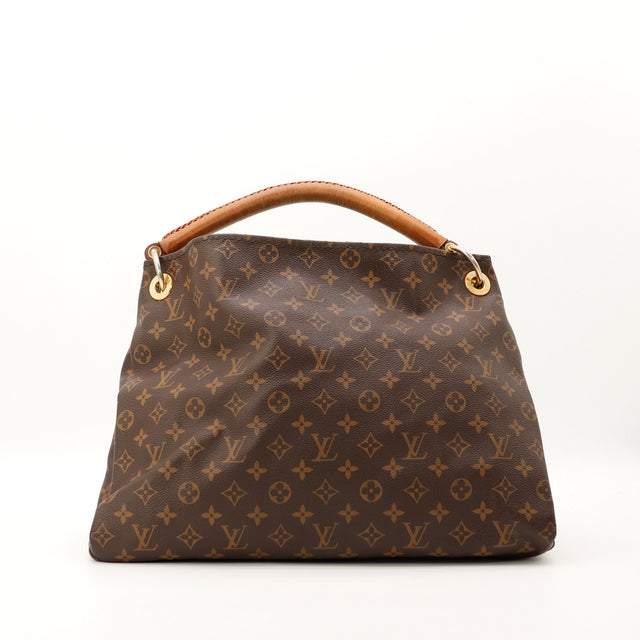 Louis Vuitton Artsy MM vue de trois quarts droit toile Monogram — AMANA Vintage