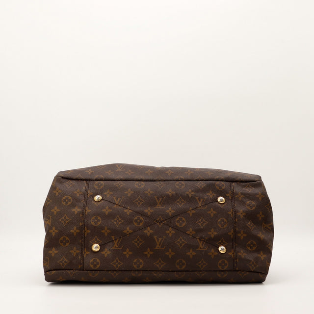 Fond Louis Vuitton Artsy MM avec pieds dores toile Monogram — AMANA Vintage