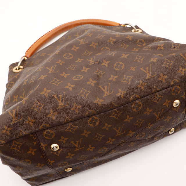 Detail fond angle Louis Vuitton Artsy MM toile Monogram — AMANA Vintage