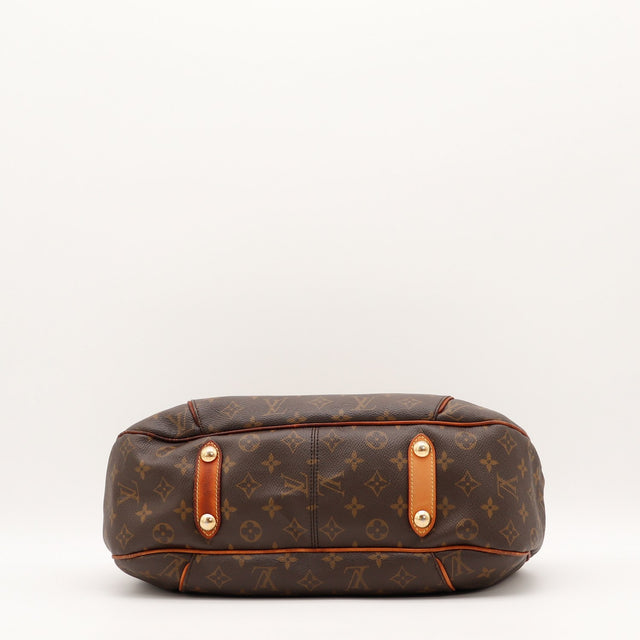 Vue de l'intérieur Louis Vuitton Galliera PM Toile Monogramme occasion authentique — AMANA Vintage