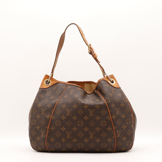 Vue de côté Louis Vuitton Galliera PM Toile Monogramme occasion authentique — AMANA Vintage
