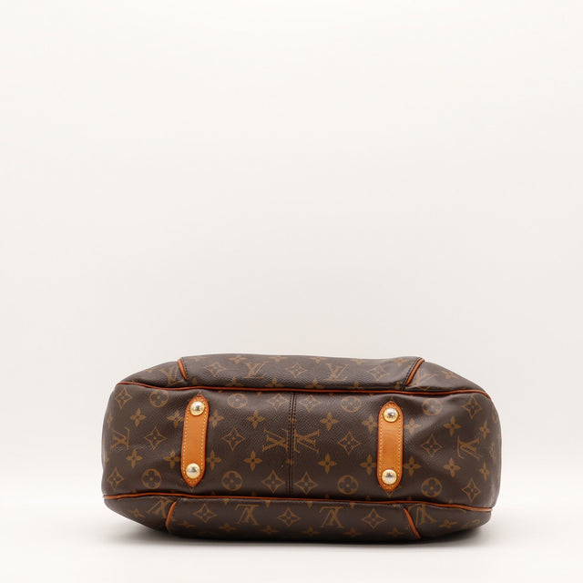Vue intérieure Louis Vuitton Galliera PM Toile Monogramme occasion authentique — AMANA Vintage