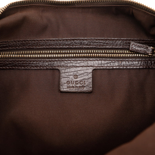 Étiquette intérieure Gucci made in Italy sac Hobo occasion authentique — AMANA Vintage