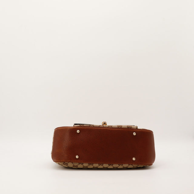 Fond Gucci Hobo Bamboo avec pieds dorés occasion — AMANA Vintage